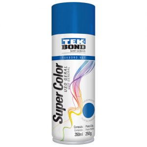 Tinta Spray Super Color Azul Uso Geral 350ml