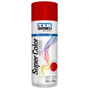 Tinta Spray Super Color Vermelho Uso Geral 350ml